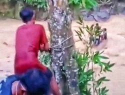 Video Pengunjung Terjebak di Tengah Sungai Saat Air Bah Terjang Pemandian Gunung Pandan