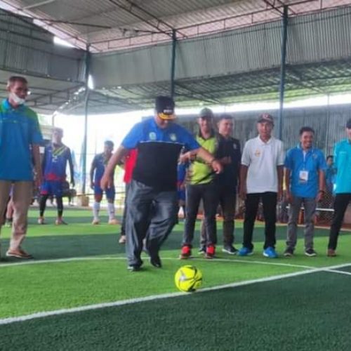 Turnamen Futsal KNPI Cup II Langsung Dibuka Bupati Simeulue