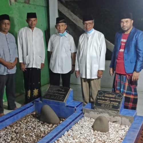 Ketua PP TIM Pusat Surya Darma dan Sejumlah Tokoh Aceh Jakarta Tahlilan di Ponpes Mudi Mekar Al Aziziah