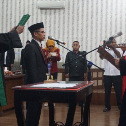 Maimul Mahdi Resmi Jabat Ketua DPRK Kota Langsa