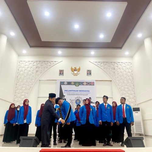 Pengurus Komunitas Peradilan Semu (KPS) Fakultas Syariah dan Hukum UIN Ar-Raniry Resmi Dilantik