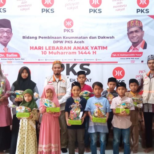 10 Muharam, PKS Aceh Ajak Gembirakan Anak Yatim