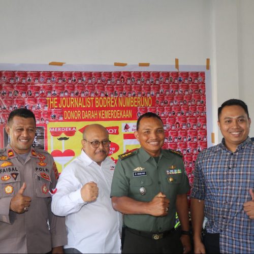 FIFGROUP Lhokseumawe Ramaikan Acara Donor Darah Bersama TNI dan Wartawan