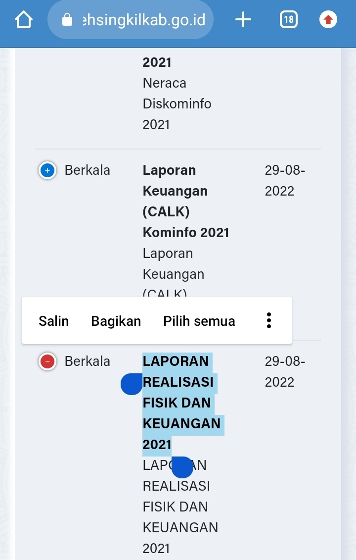 IMG 20220921 171615 Ternyata Hampir Rp 1 Milliar Anggaran Layanan Hubungan Media Diskominfo Aceh Singkil Tahun 2021