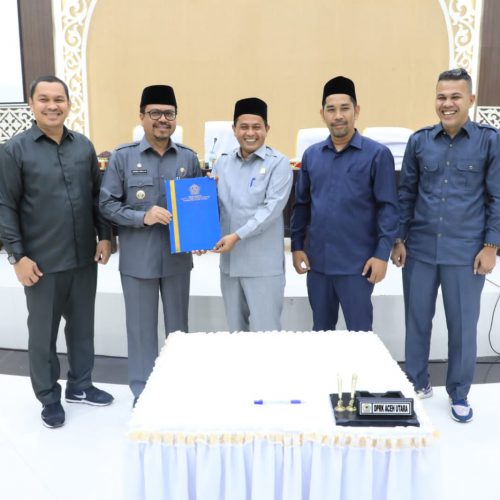 Pj Bupati Aceh Utara dan DPRK Sepakati KUA-PPAS APBK 2023