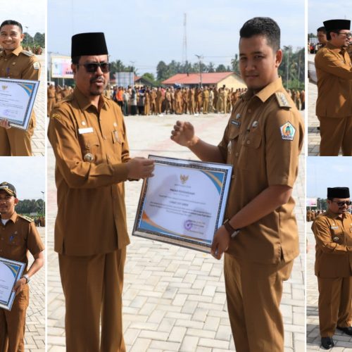 Lima Camat di Aceh Utara Terima Penghargaan